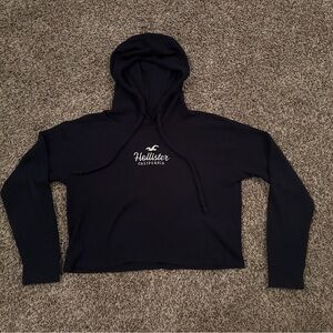 Hollister | California Womens Long Sleeve Women's Navy Hoodie Sweatshirt